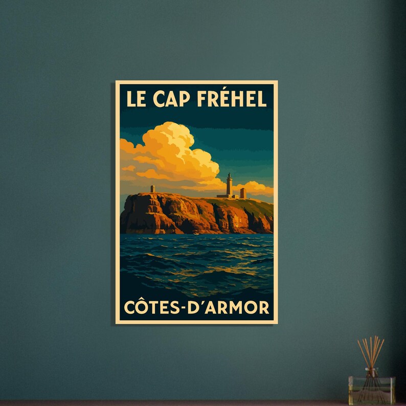Affiche Le cap Fréhel, vue 4