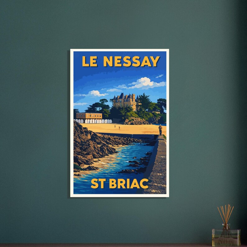 Affiche Le Nessay, Saint-Briac, vue 4