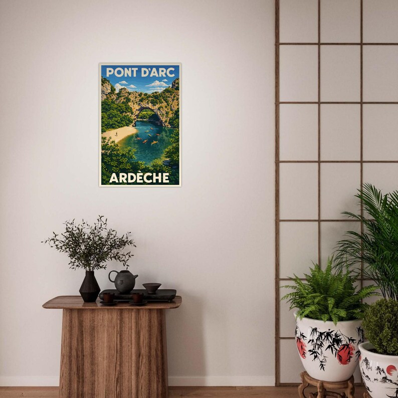 Affiche Le Pont d'Arc, vue 5