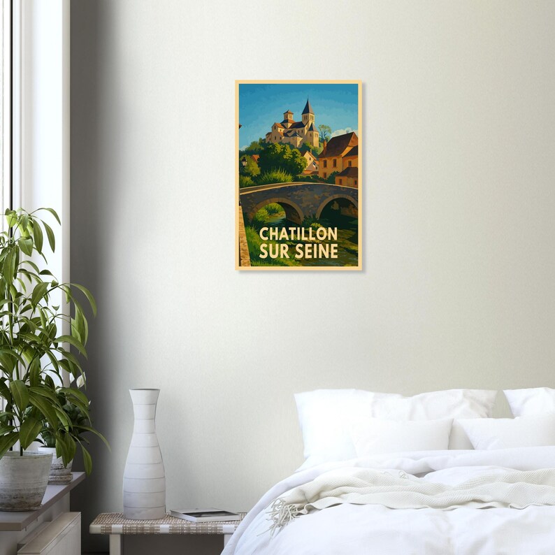 Affiche Châtillon-sur-Seine, vue 2
