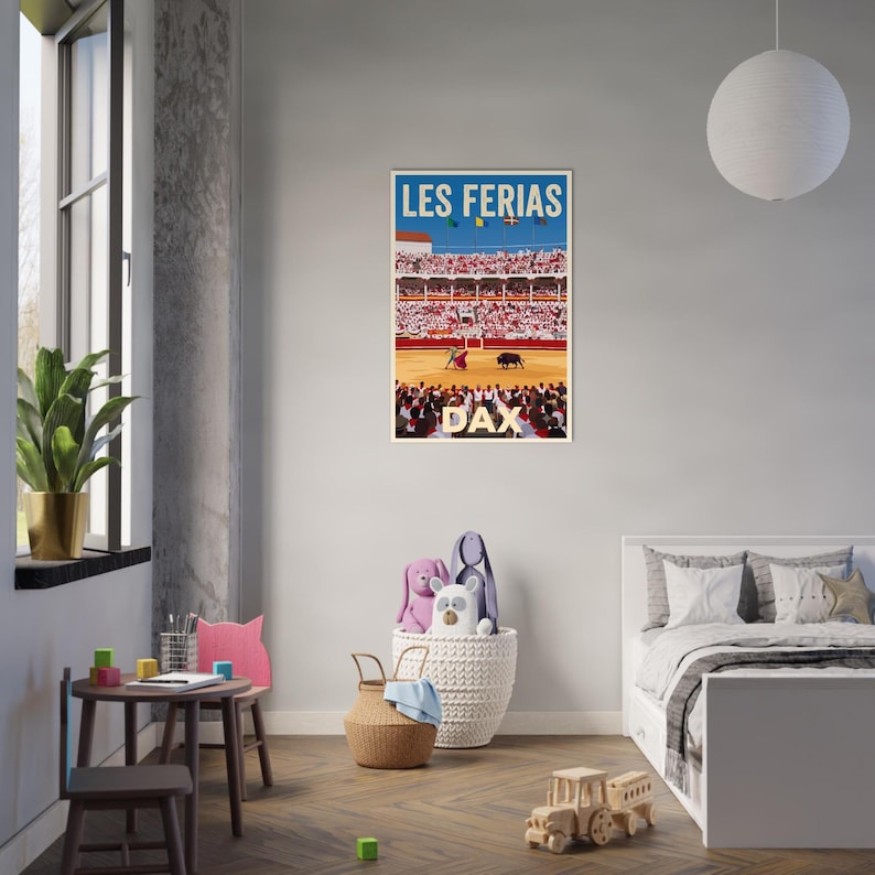 Affiche La féria de Dax, vue 2