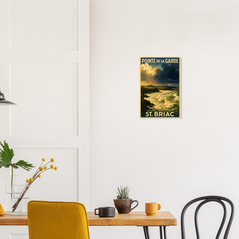 Affiche La pointe de la Garde dans la tempête, vue 5
