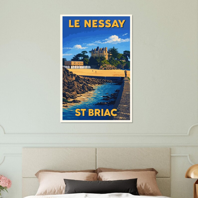 Affiche Le Nessay, Saint-Briac, vue 3