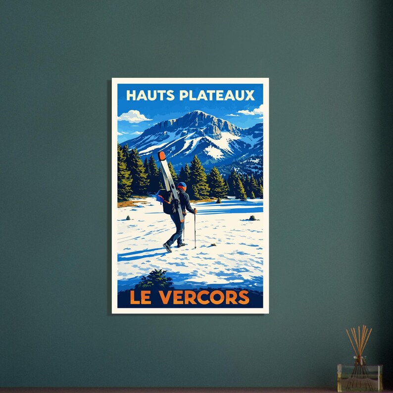 Affiche Les Hauts-Plateaux du Vercors, vue 3