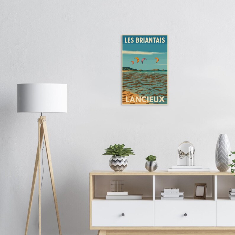 Affiche Kitesurf aux Briantais, vue 5