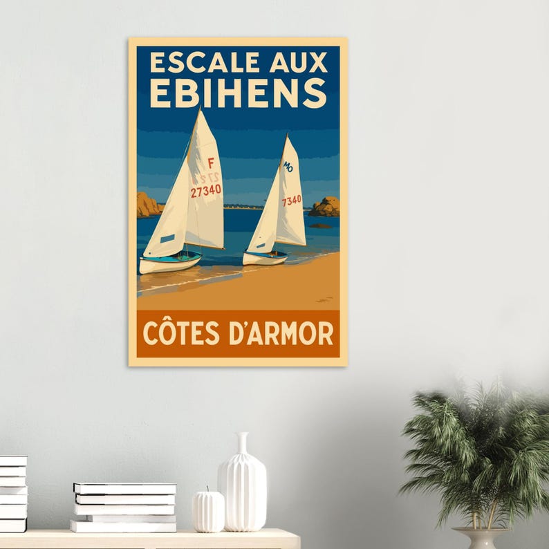 Affiche Escale aux Ébihens, vue 4