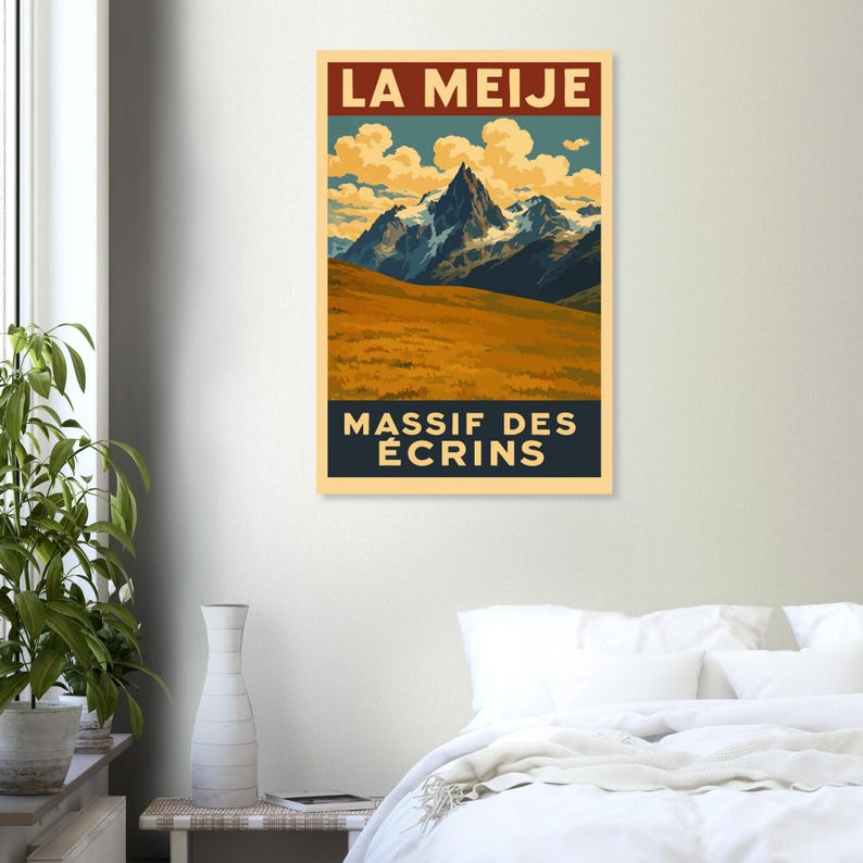 Affiche La Meije, vue 4