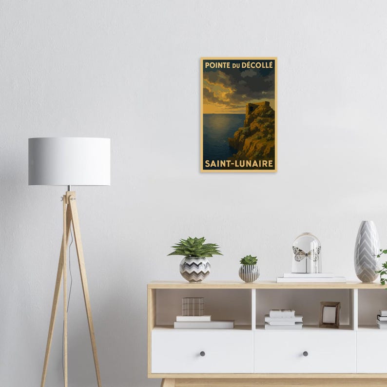 Affiche La pointe du Décollé, vue 2