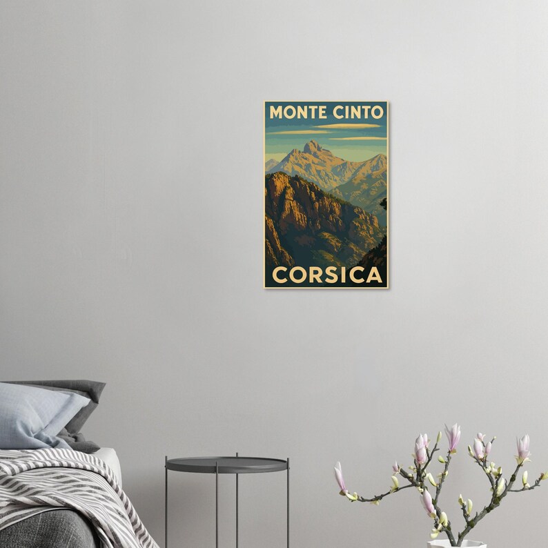 Affiche Le Monte Cinto, vue 5