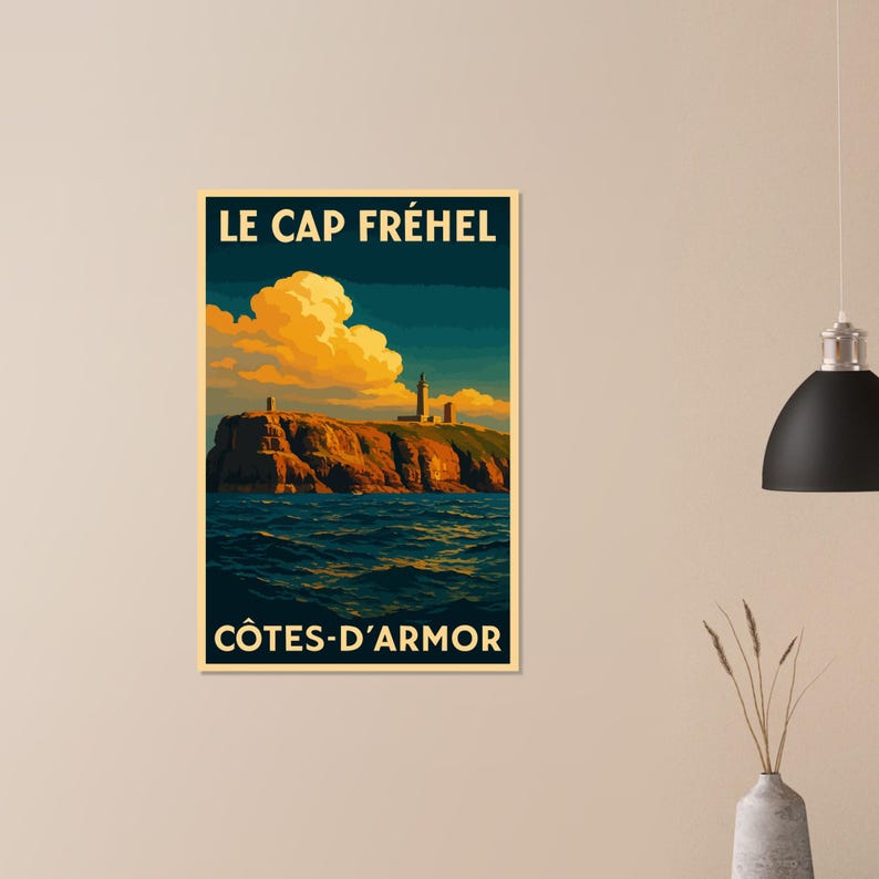Affiche Le cap Fréhel, vue 3