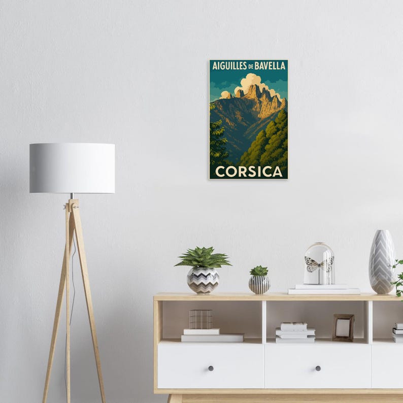 Affiche Les aiguilles de Bavella, vue 2