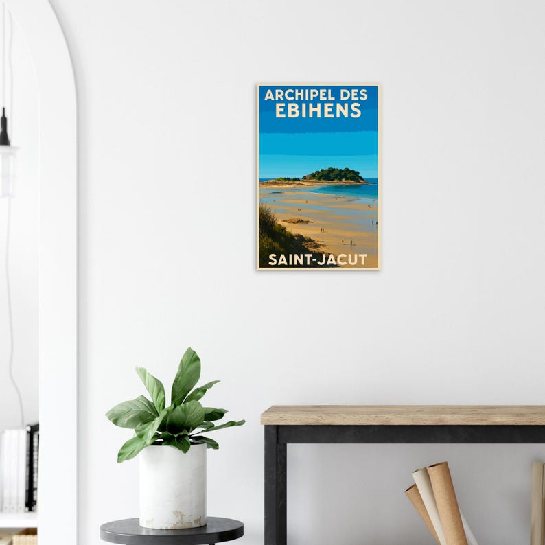 Affiche Marée basse à Saint-Jacut, vue 4