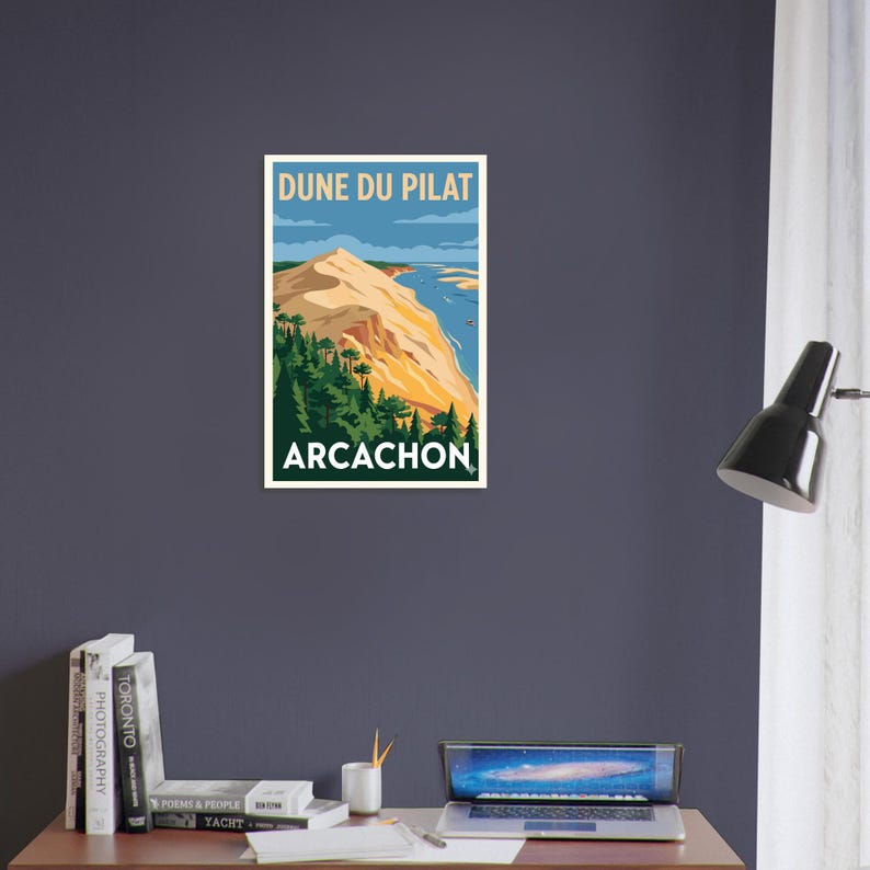 Affiche La dune du Pilat, nouvelle édition, vue 2