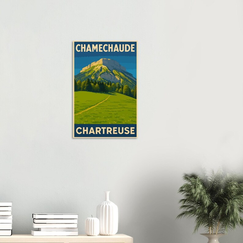 Affiche Chamechaude en été, vue 3