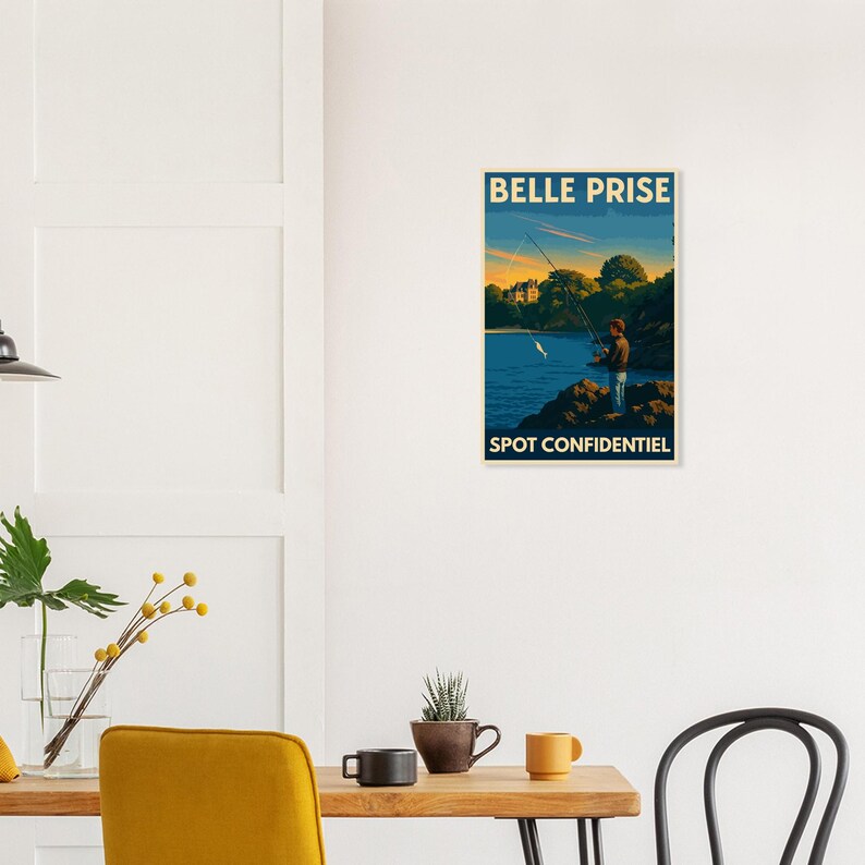Affiche Belle prise, spot confidentiel, vue 2