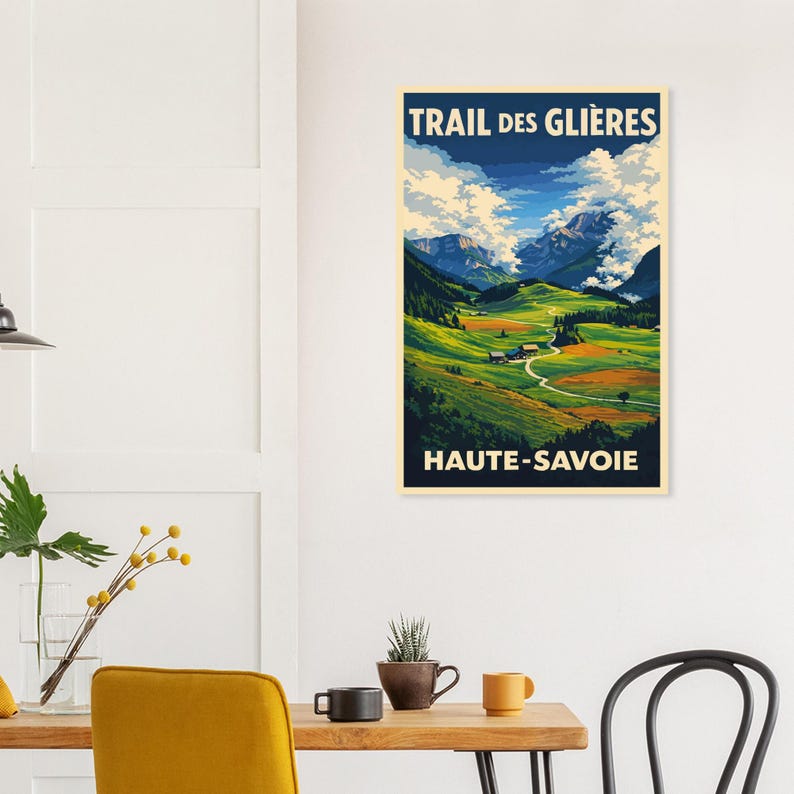 Affiche Trail des Glières, vue 4