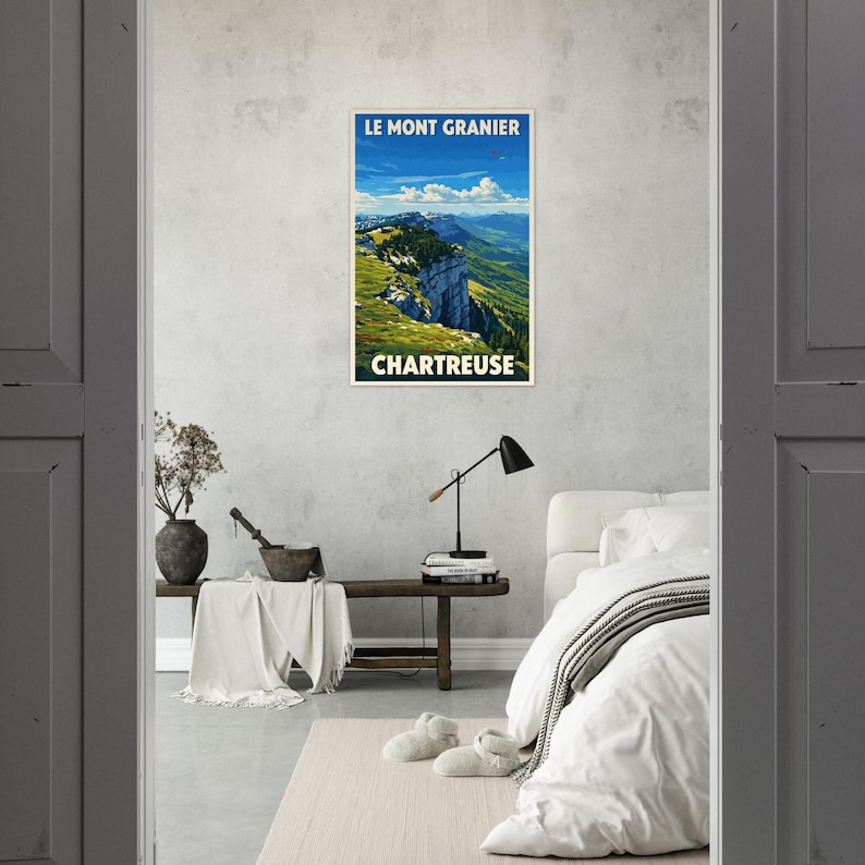 Affiche Le Mont Granier, vue 2