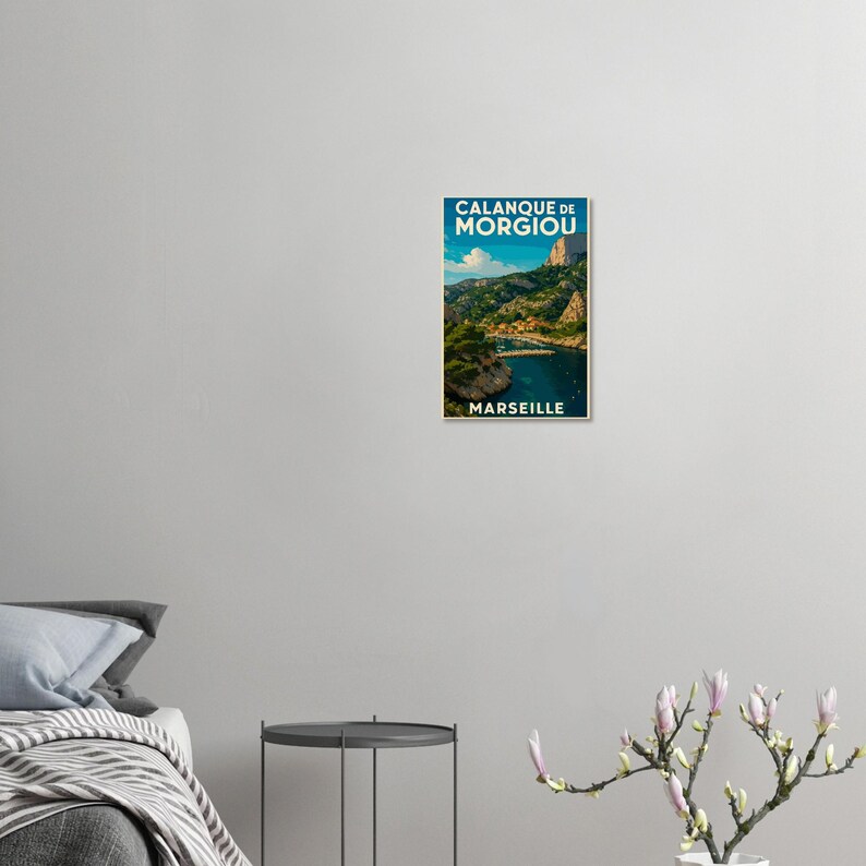 Affiche La traversée des Calanques, vue 5