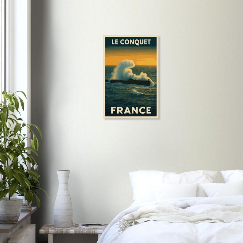 Affiche Le Conquet dans la tempête, vue 5