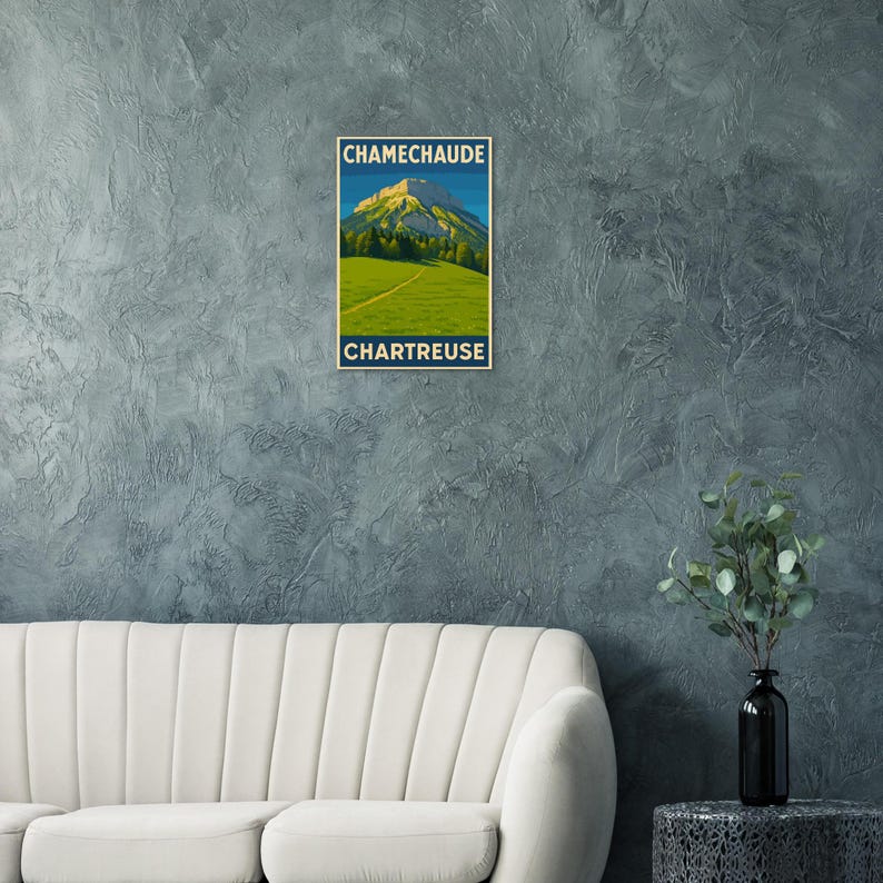 Affiche Chamechaude en été, vue 4