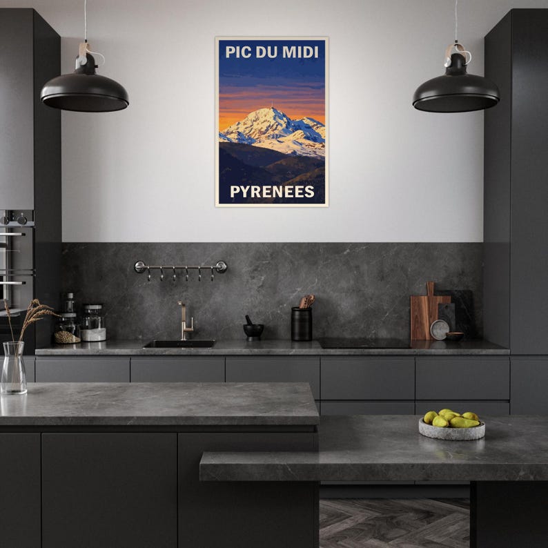 Affiche Le Pic du Midi, vue 5