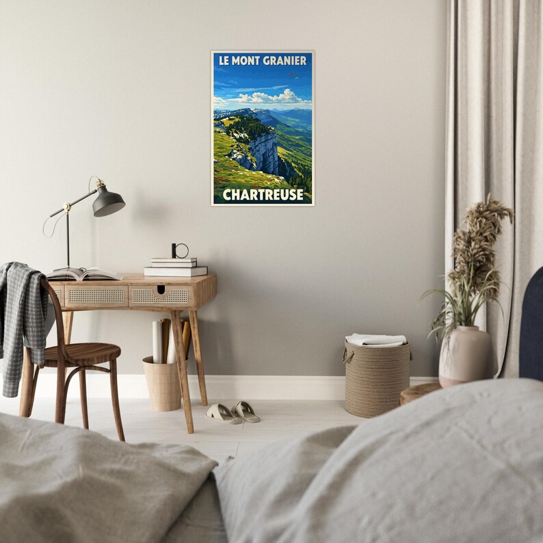 Affiche Le Mont Granier en été, vue 5