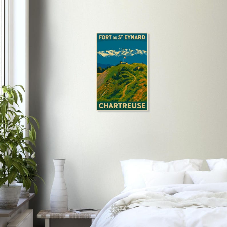 Affiche Le fort du Saint-Eynard, vue 3
