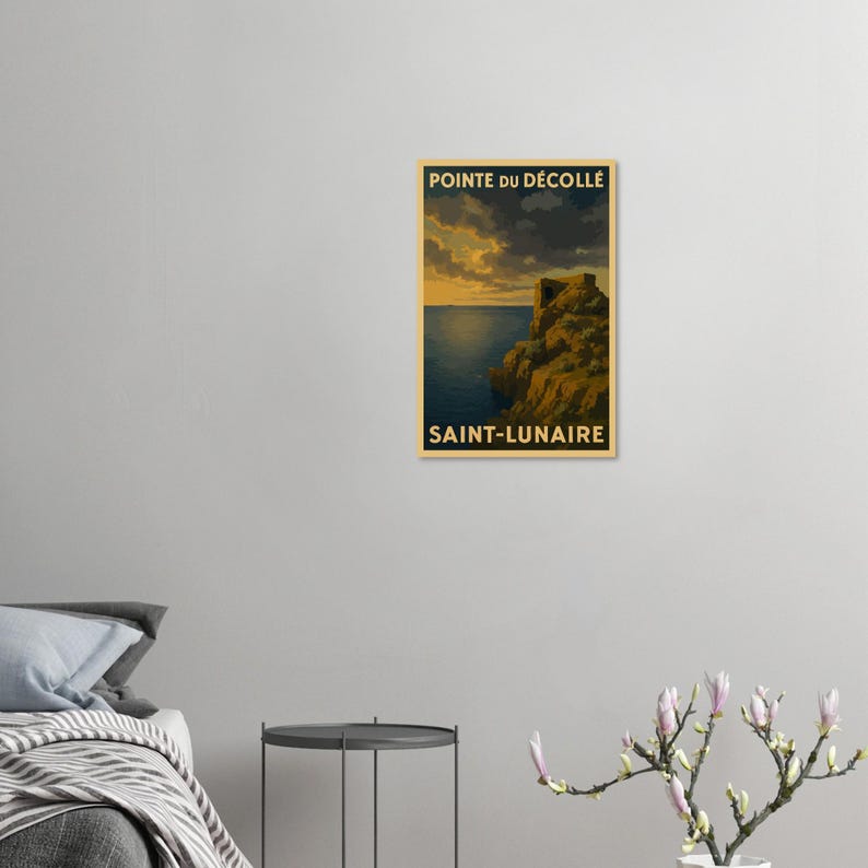 Affiche La pointe du Décollé, vue 3