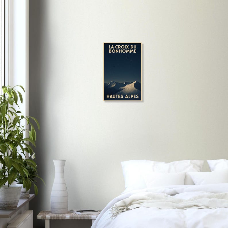 Affiche La Croix du Bonhomme de nuit, vue 2