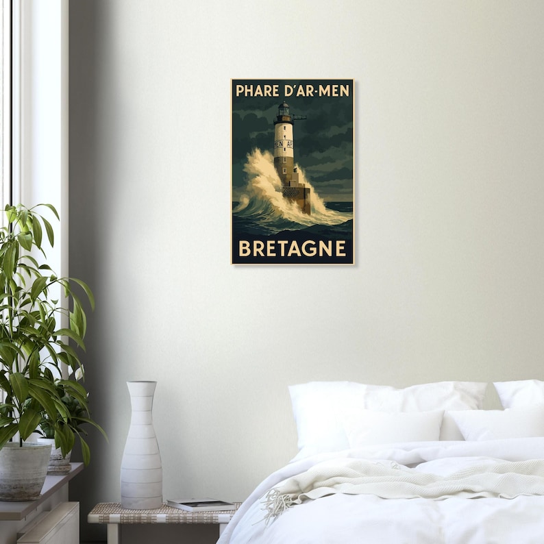 Affiche Le phare d'Ar-Men, vue 3
