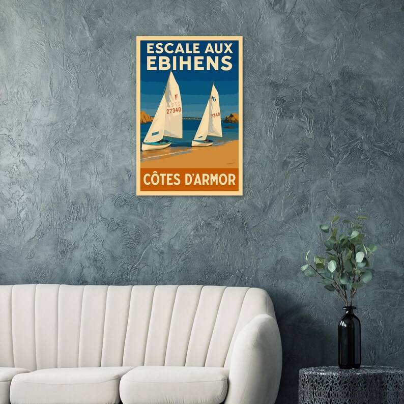 Affiche Escale aux Ébihens, vue 2