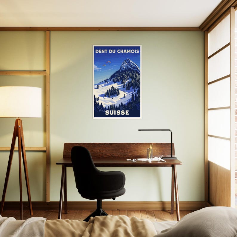 Affiche La Dent du Chamois, vue 3