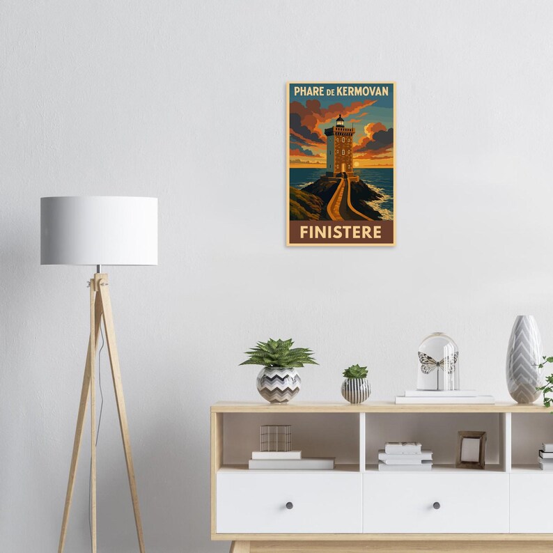 Affiche Le phare de Kermovan, vue 4