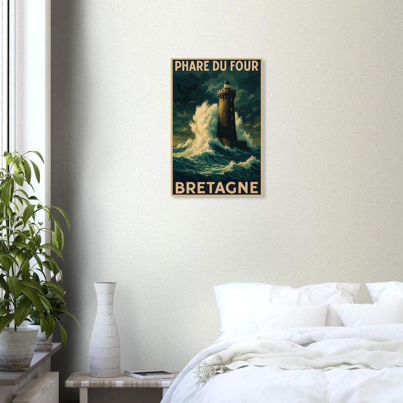 Affiche Le phare du Four, vue 3