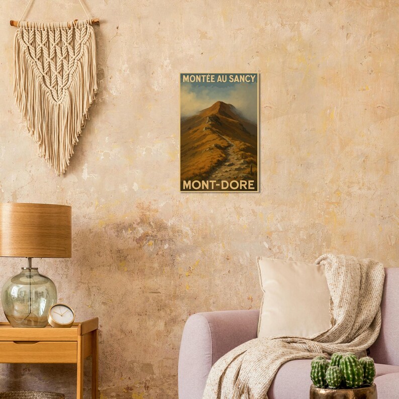 Affiche La montée au Sancy, vue 3
