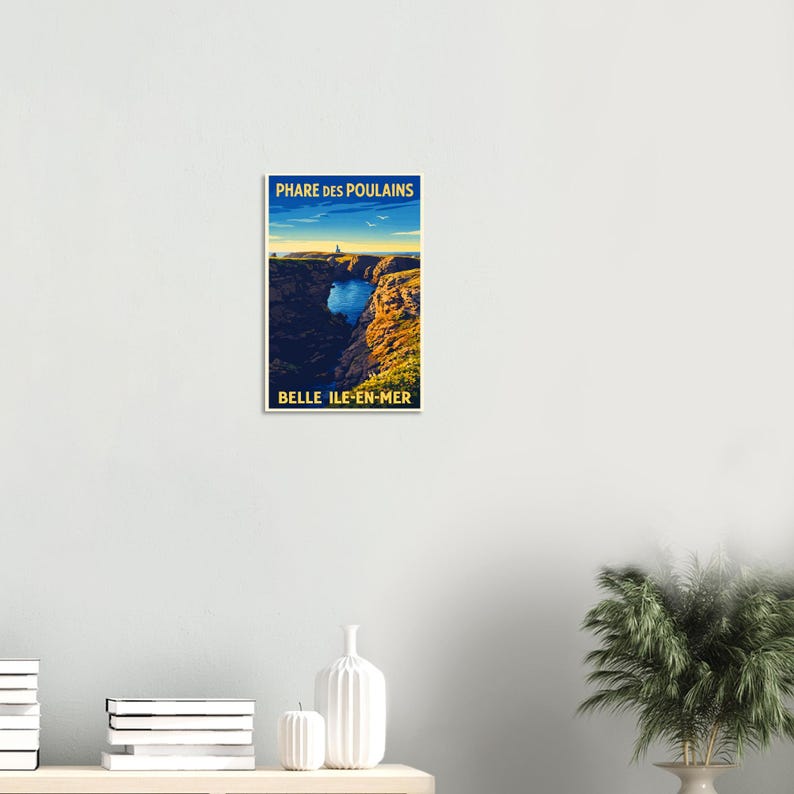 Affiche Le phare des Poulains, vue 5