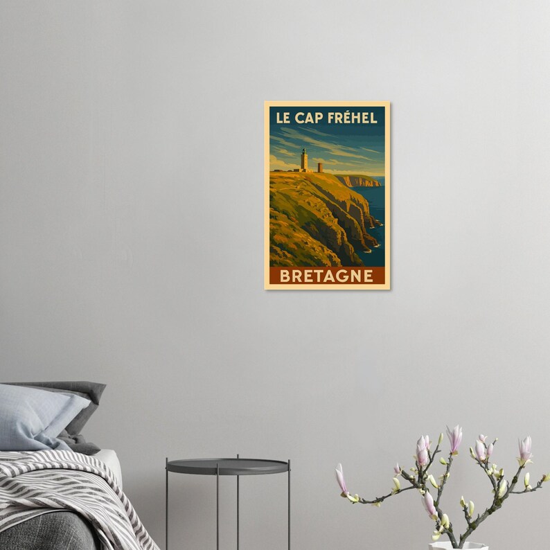 Affiche Le phare du cap Fréhel, vue 4