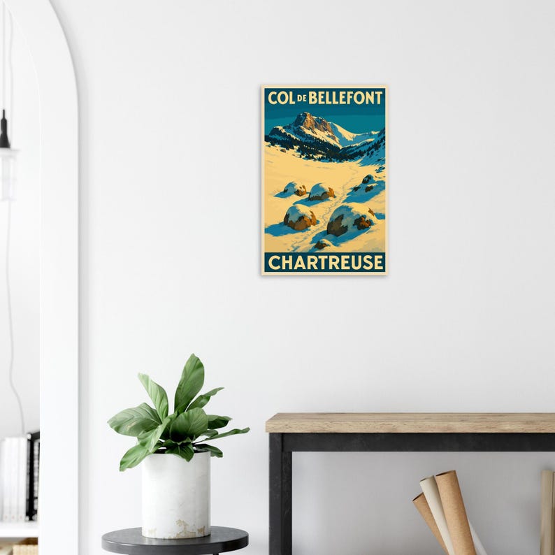 Affiche Le col de Bellefont, vue 5
