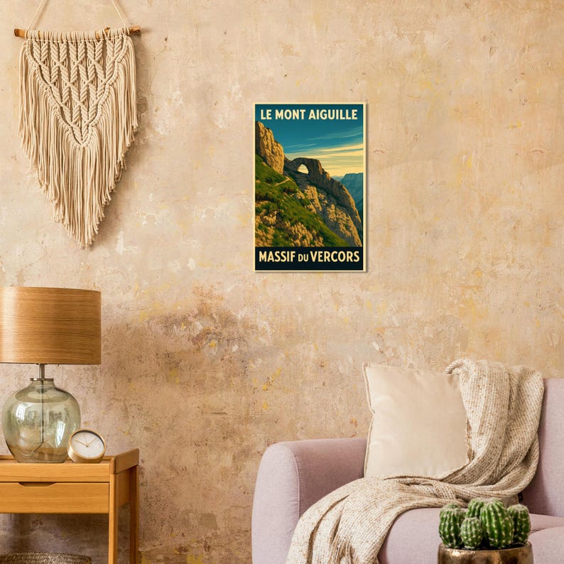 Affiche Le Mont Aiguille, vue 5