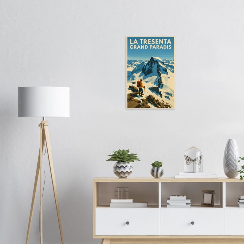 Affiche La Tresenta, Grand Paradis, vue 3