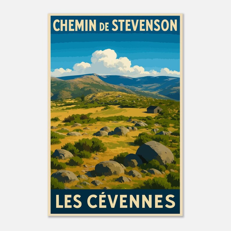 Affiche Le chemin de Stevenson, vue 3