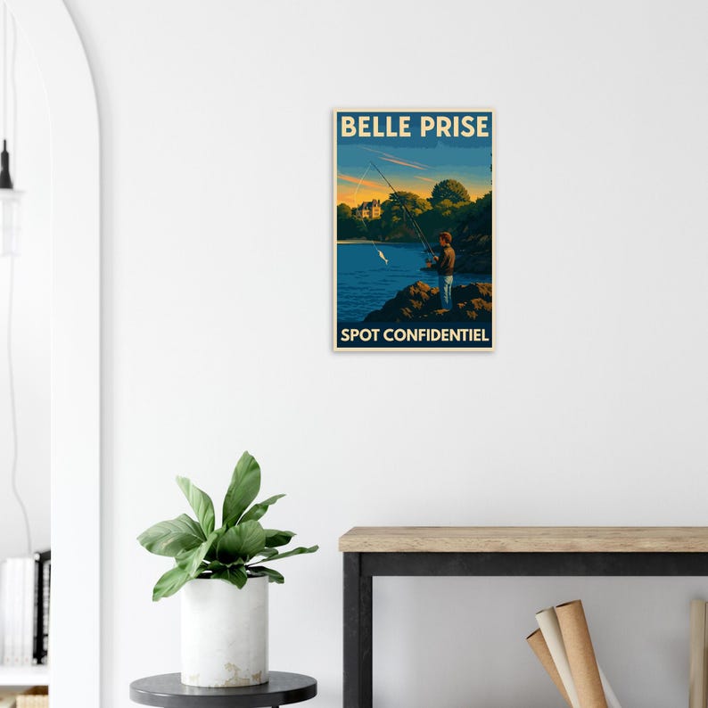 Affiche Belle prise, spot confidentiel, vue 3