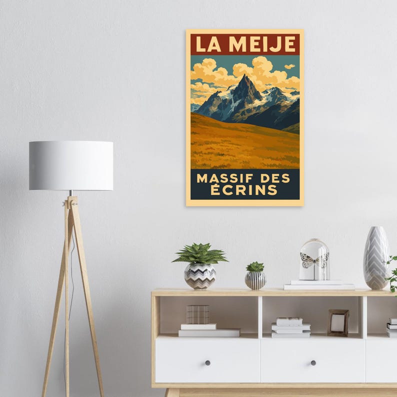Affiche La Meije, vue 5