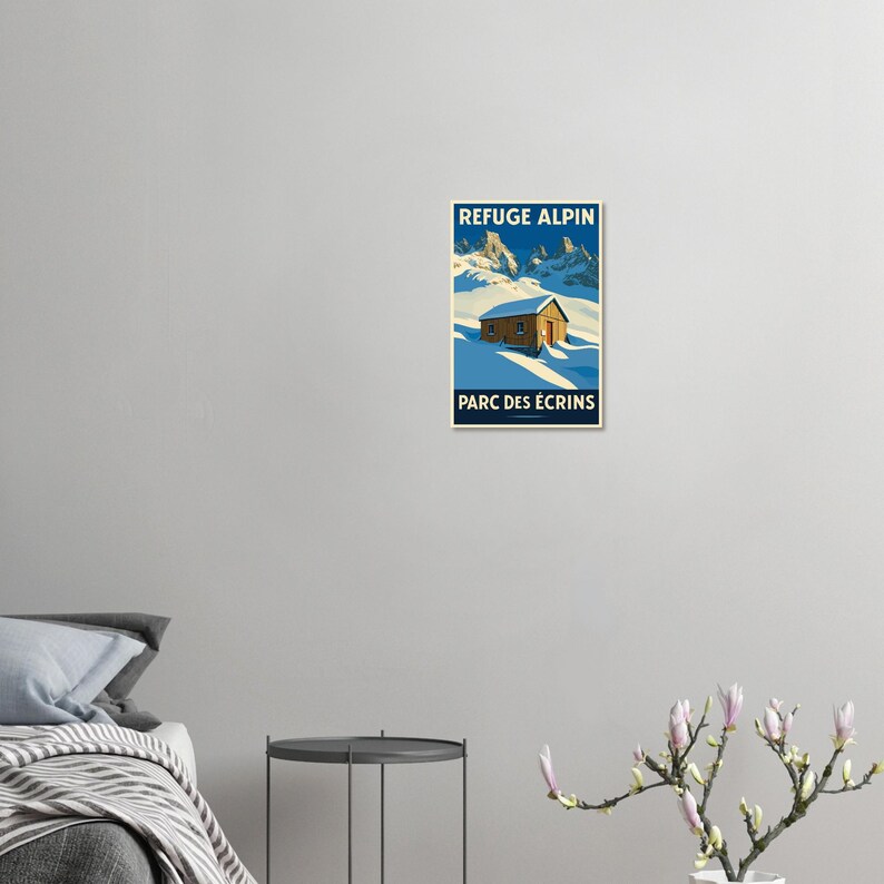 Affiche Le refuge des Écrins, vue 4