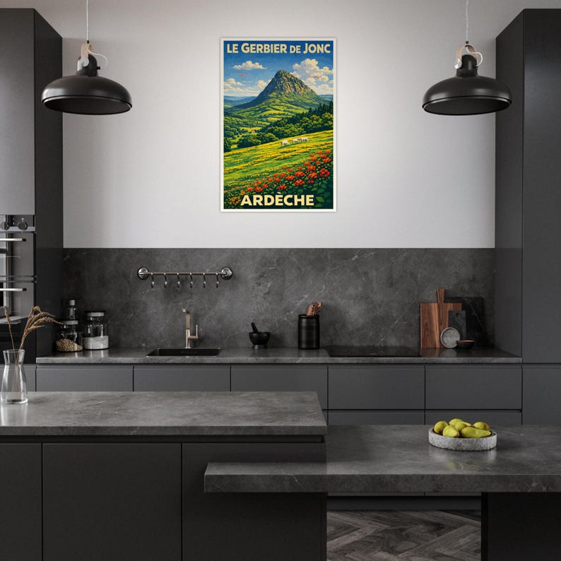 Affiche Le Mont Gerbier de Jonc, vue 5