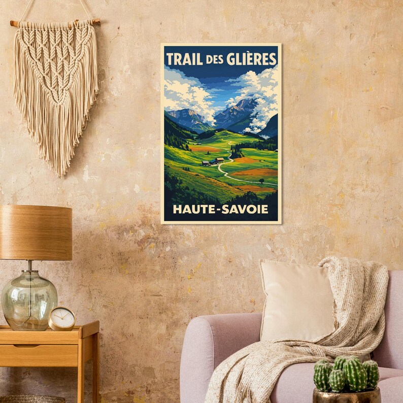 Affiche Trail des Glières, vue 2