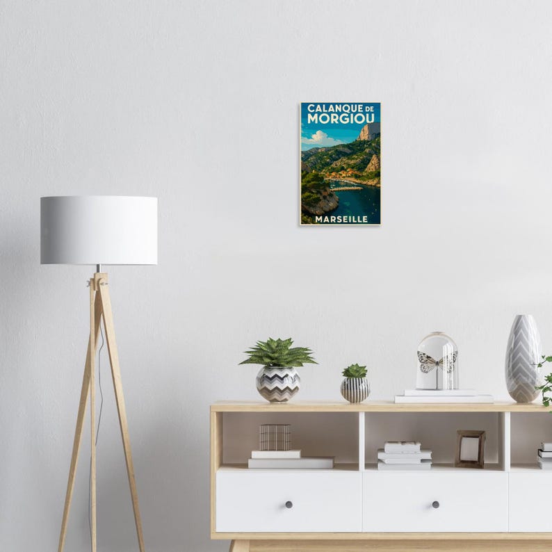 Affiche La traversée des Calanques, vue 3