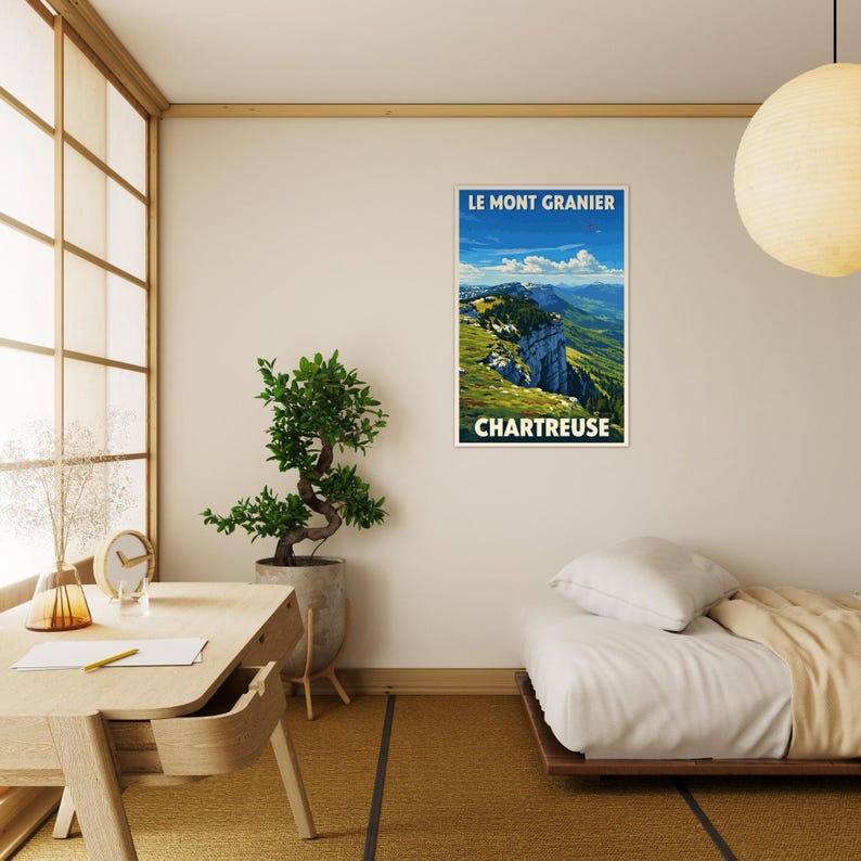 Affiche Le Mont Granier, vue 3