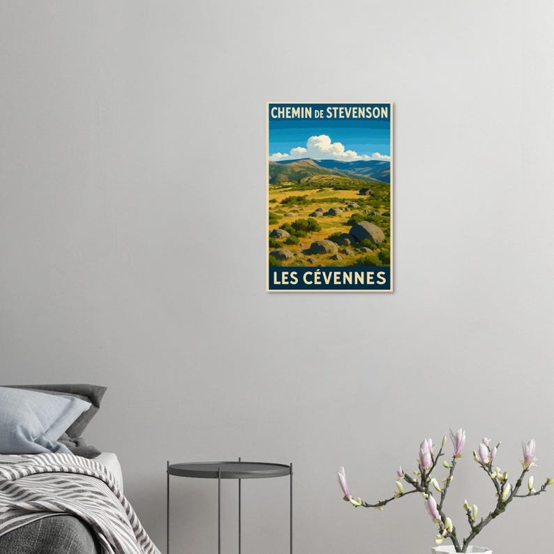 Affiche Le chemin de Stevenson, vue 2