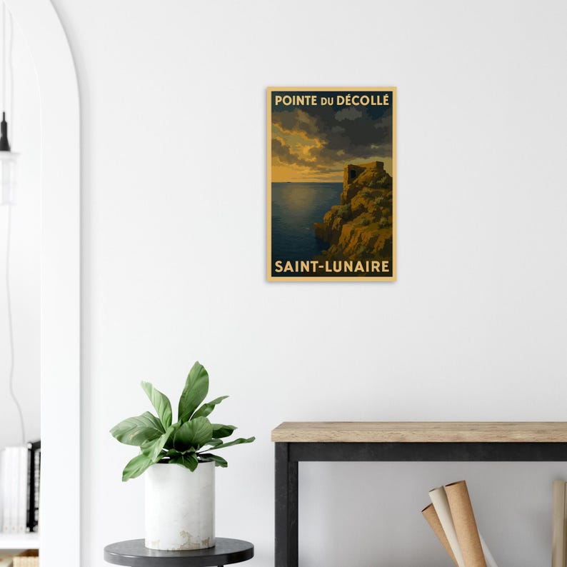 Affiche La pointe du Décollé, vue 4